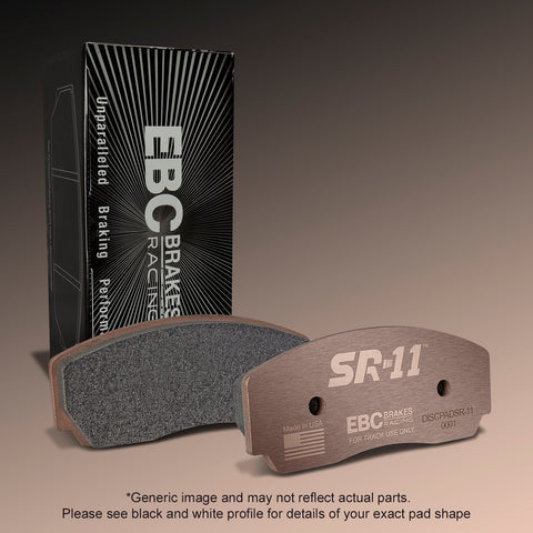 SR11&#8482; Sintered Race Pad (DP8038.12SR11) Image 2