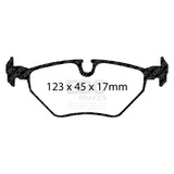 EBC Brakes Pad and Disc Kit (PDKR184) Image 2