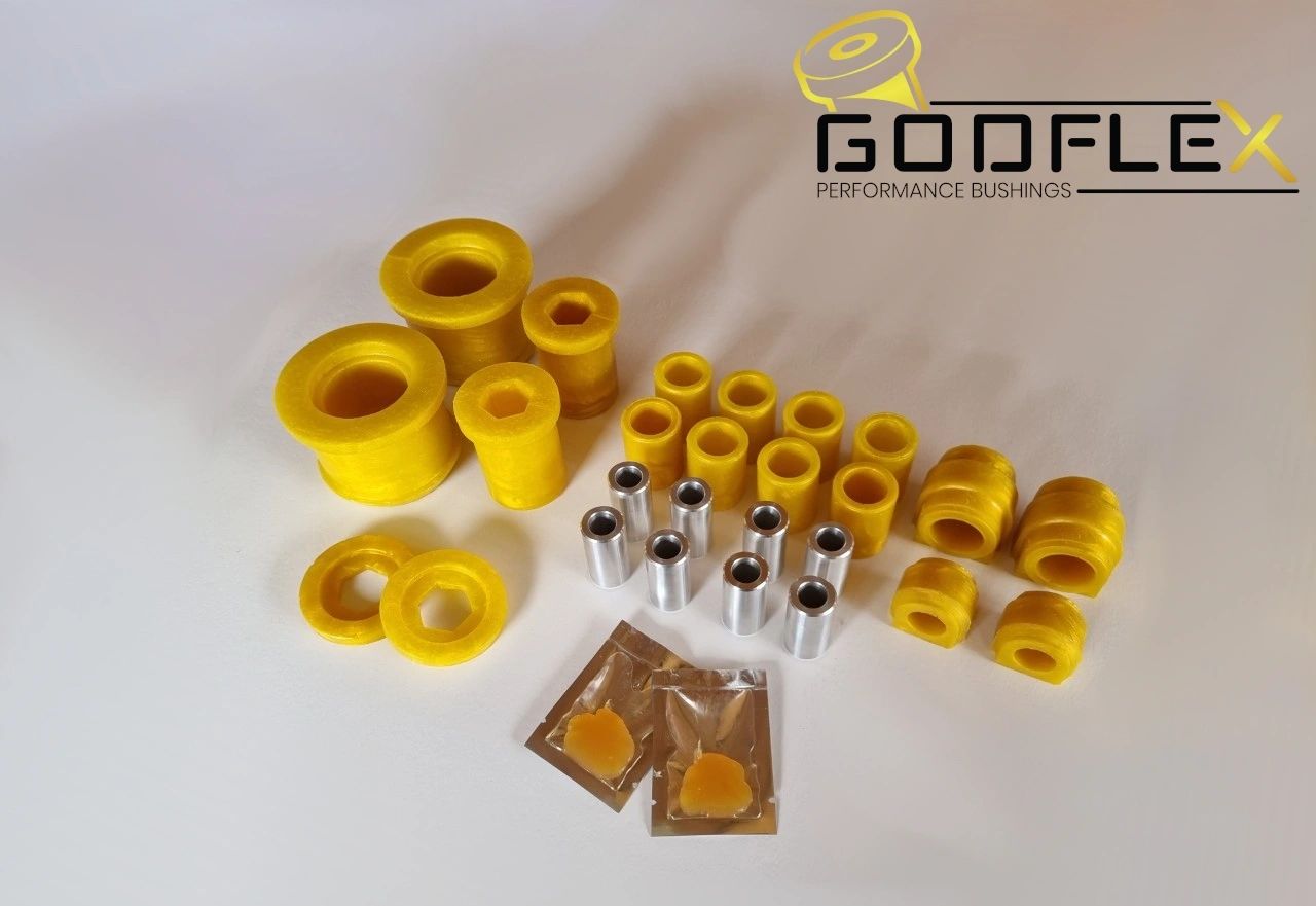 Mini Cooper S R53 2001-2006 Front & Rear Suspension Arm Poly Bushing Kit + Anti Roll Bar Bushes