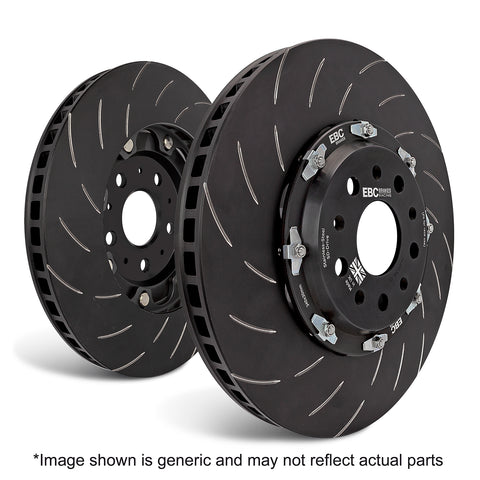 EBC Brakes Racing Pad and 2-Piece Fully-Floating Disc Kit (P2DK057RP1)