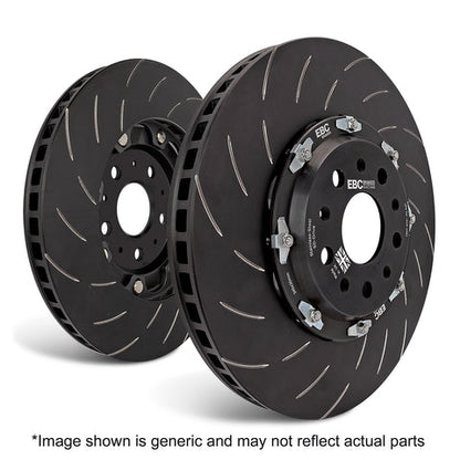 EBC Brakes Racing Pad and 2-Piece Fully-Floating Disc Kit (P2DK001Y)