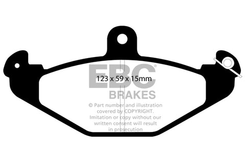 EBC Brakes Pad and Disc Full vehicle Kit (PD40K1583)
