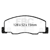 EBC Ultimax OE Replacement Brake Pad Set (DP1204) Image 1