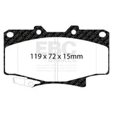 EBC Brakes Pad and Disc Kit (PD04KF1197) Image 4