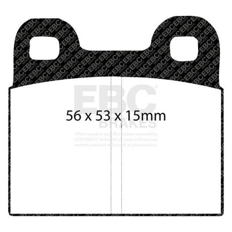 EBC Brakes Pad and Disc Kit (PDKR732) Image 2