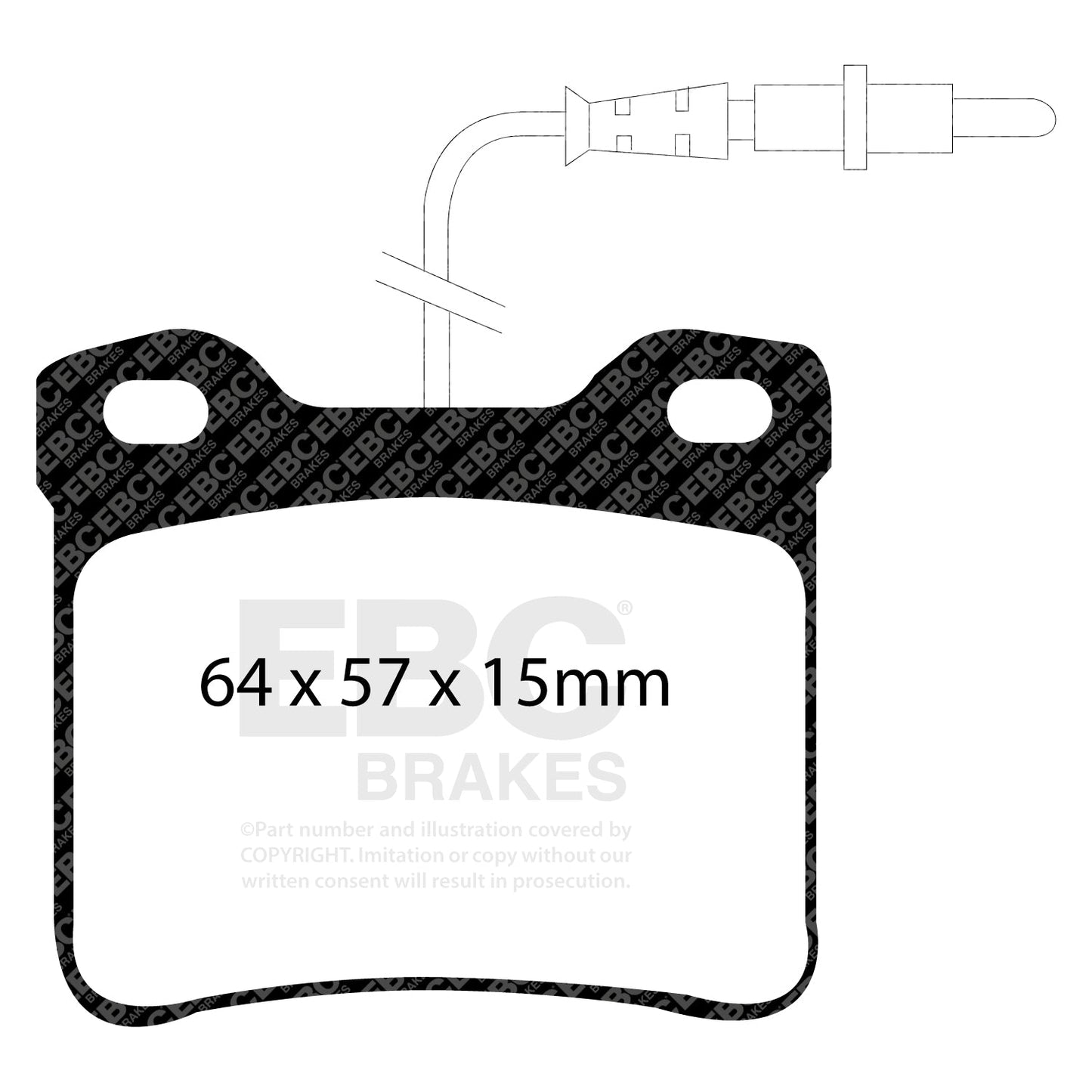 EBC Brakes Pad and Disc Full vehicle Kit (PD40K1256)
