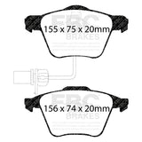 EBC Brakes Pad  and  Disc Kit (PD01KF117) Image 1