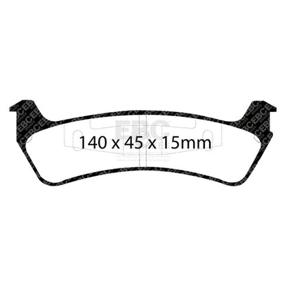 EBC Brakes Pad and Disc Kit (PD11KR100) Image 1