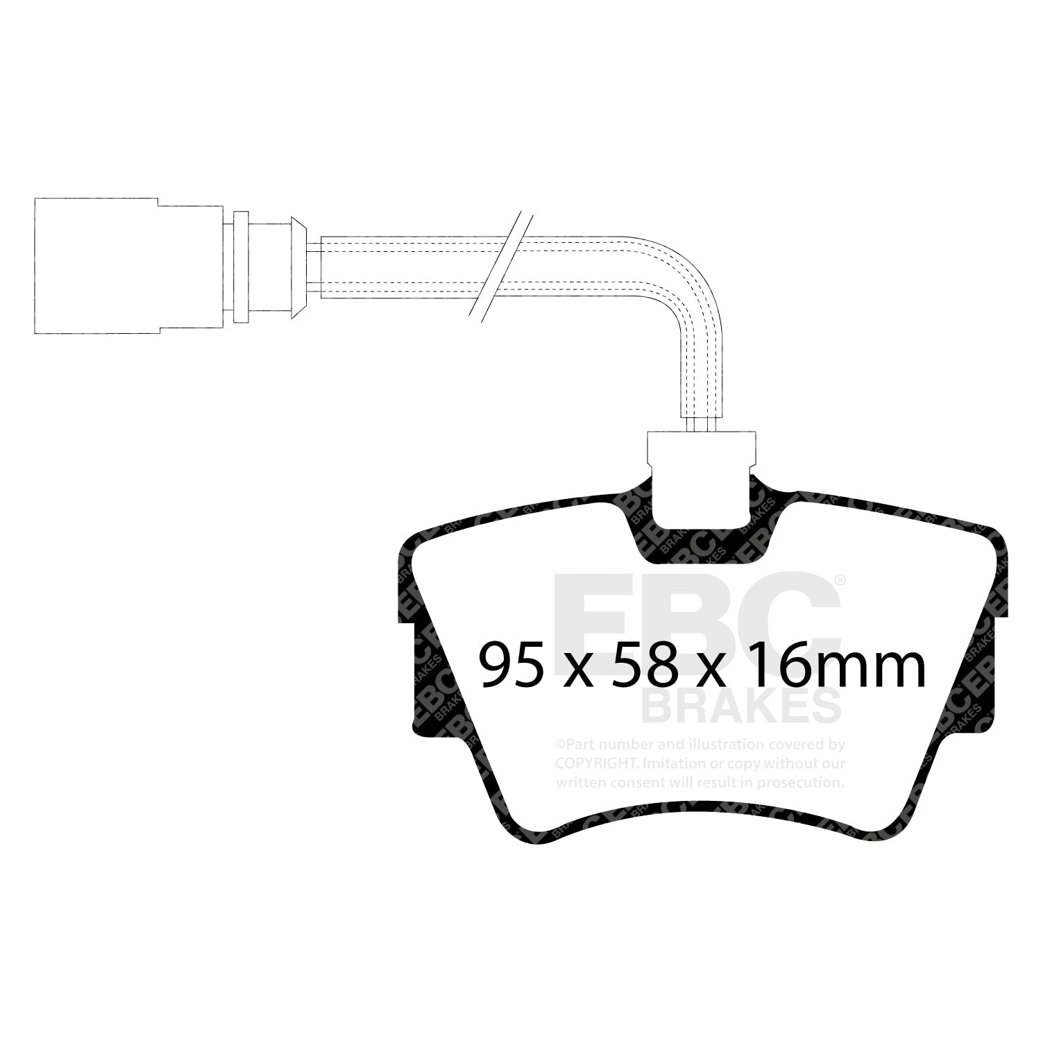 EBC Brakes Pad and Disc Kit (PDKR890) Image 4