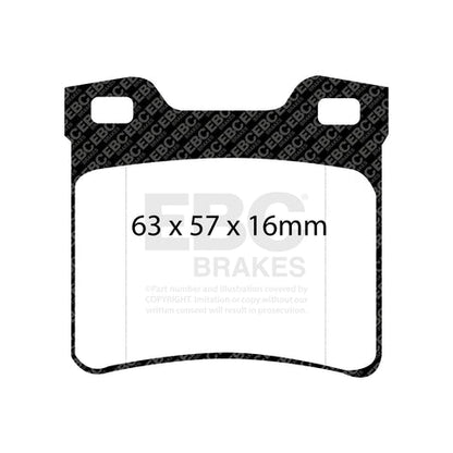 EBC Brakes Pad and Disc Kit (PDKR721)