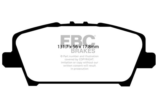 EBC Brakes Pad and Disc Kit (PD03KF554) Image 2