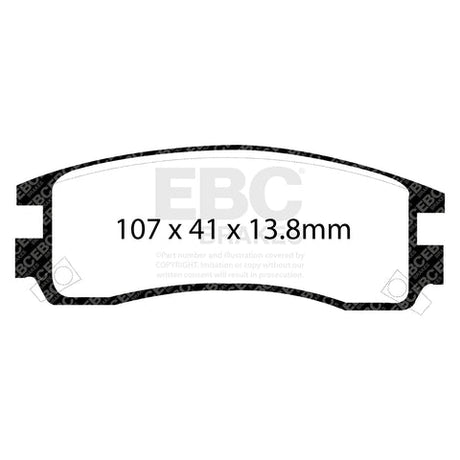 EBC Brakes Pad and Disc Kit (PDKR189) Image 2