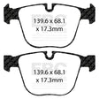 EBC Brakes Pad and Disc Kit (PD03KR147) Image 1