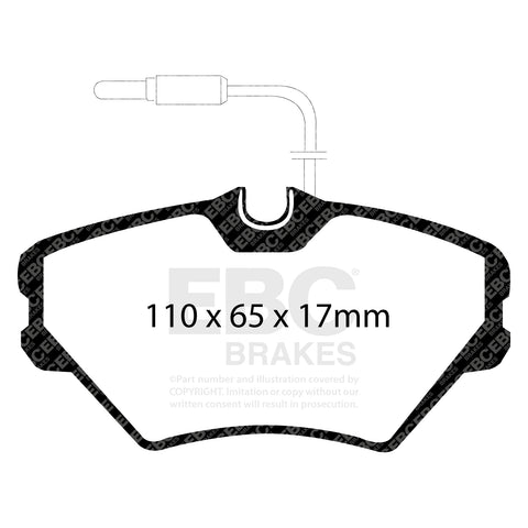 EBC Brakes Pad and Disc Full vehicle Kit (PD40K1589)