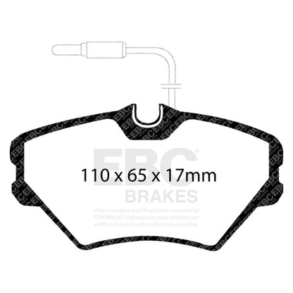EBC Brakes Pad and Disc Kit (PDKF1668)