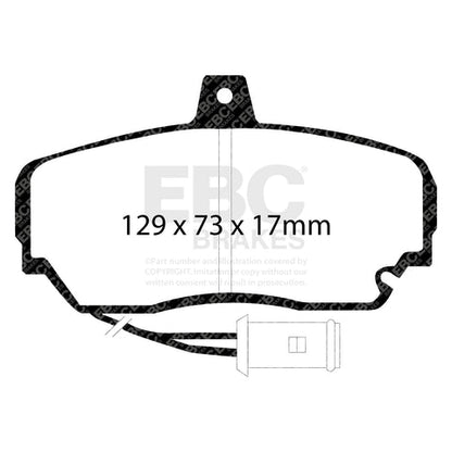 EBC Brakes Pad and Disc Full vehicle Kit (PD40K1680)