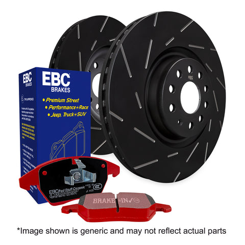 EBC Brakes Pad and Disc Kit (PD07KF052) Image 1