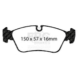 EBC Brakes Pad and Disc Kit (PD03KF181) Image 4