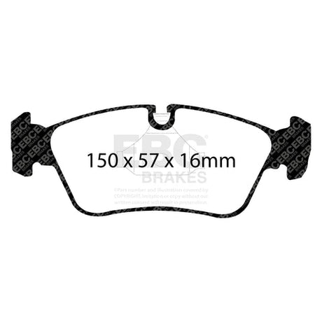 EBC Brakes Pad and Disc Kit (PD03KF188) Image 2