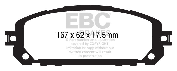 EBC Brakes Pad and Disc Kit (PDKF2441)