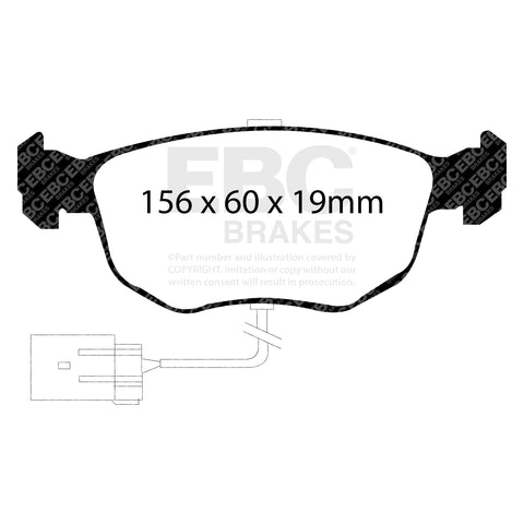 EBC Brakes Pad and Disc Kit (PD07KF097)