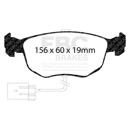 EBC Brakes Pad and Disc Kit (PD07KF097)