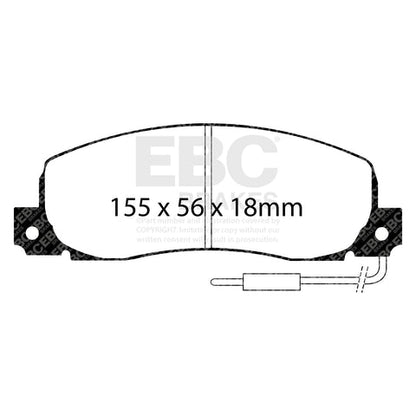 EBC Brakes Pad and Disc Kit (PDKF1480)