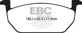 EBC Performance Pack Pad & Line Kit with Yellowstuff Pads (PLK1986) Image 1