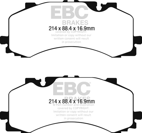 EBC Bluestuff NDX Trackday Brake Pad Set (DP52279NDX) Image 3