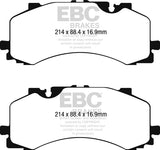 EBC Bluestuff NDX Trackday Brake Pad Set (DP52279NDX) Image 3