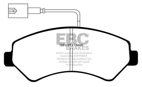 EBC Brakes Pad and Disc Full vehicle Kit (PD40K2247)