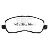 EBC Brakes Pad and Disc Kit (PDKF597) Image 4