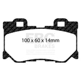 EBC Brakes Pad and Disc Kit (PDKR440) Image 1