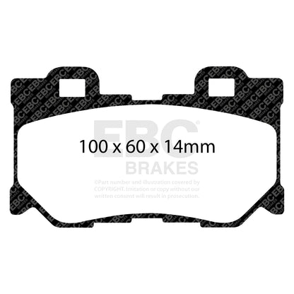 EBC Brakes Pad and Disc Kit (PDKR440)
