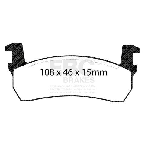 EBC Brakes Pad and Disc Kit (PDKF1401) Image 2