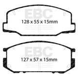 EBC Brakes Pad and Disc Kit (PDKF1967) Image 4