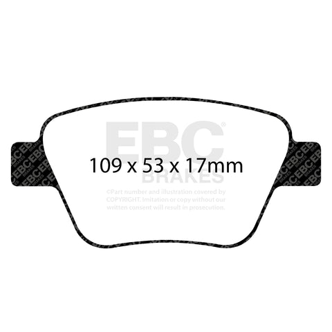 EBC Brakes Pad and Disc Kit (PDKR904) Image 3