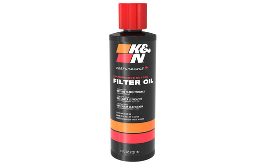 K&N Air Filter Oil 8oz Squeeze Bottle (99-0533)