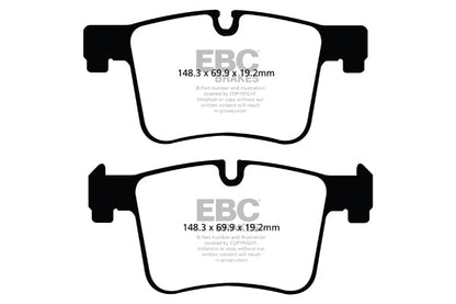 EBC Brakes Pad and Disc Full vehicle Kit (PD40K341) Image 1