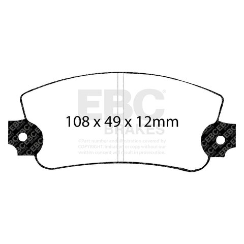 EBC Brakes Pad and Disc Full vehicle Kit (PD40K1006)