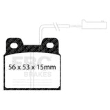 EBC Brakes Pad and Disc Kit (PDKR009) Image 1