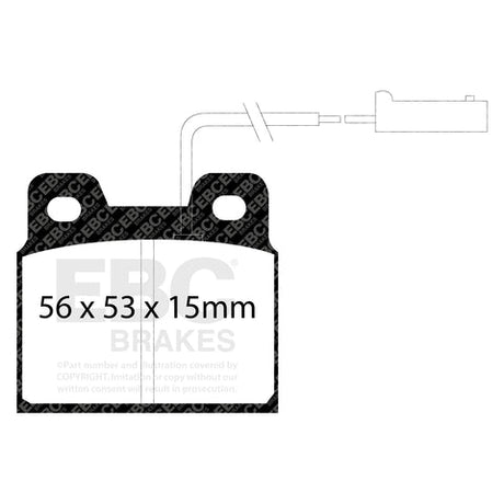 EBC Brakes Pad and Disc Kit (PDKR009) Image 1