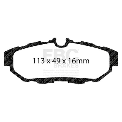 EBC Brakes Pad and Disc Kit (PD12KR104) Image 1