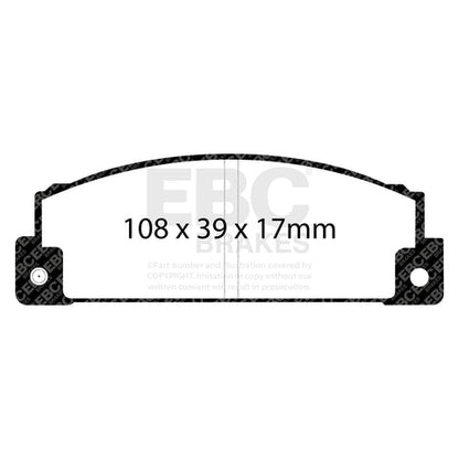 EBC Brakes Pad and Disc Full vehicle Kit (PD40K661)