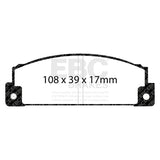 EBC Brakes Pad and Disc Kit (PDKF613) Image 1