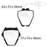 EBC Brakes Pad and Disc Kit (PDKF124) Image 1