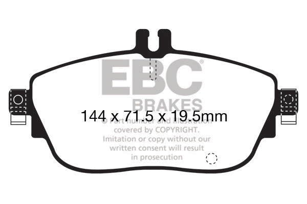 EBC Brakes Pad  and  Disc Kit (PD02KF602)