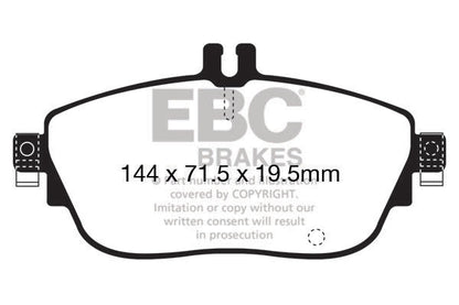 EBC Brakes Pad  and  Disc Kit (PD02KF602)