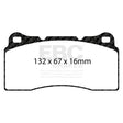 EBC Brakes Pad and Disc Kit (PD08KF190) Image 1