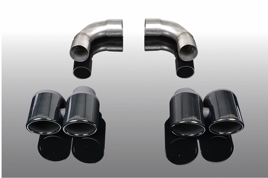 AC Schnitzer BMW 430d / M440d G22 Quad Tailpipes Black